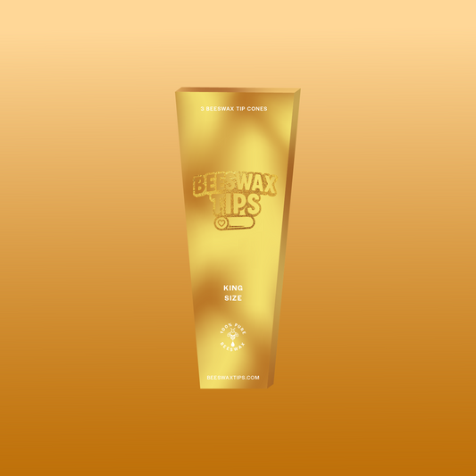 Beeswax Tip Cones - King Size
