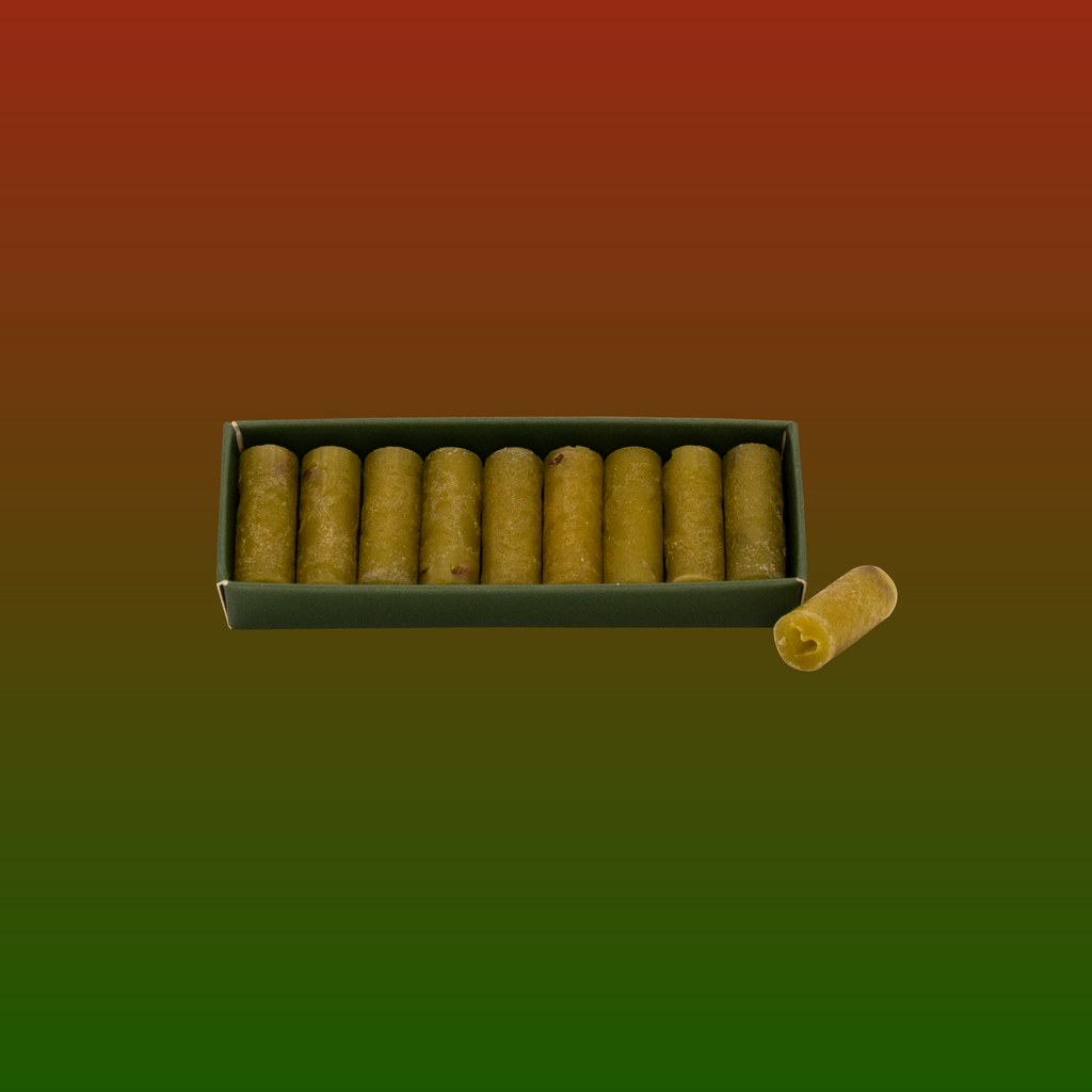 *AVAILABLE November 1, 2026* Christmas Tree Tips by Beeswax Tips™ | Plantable Beeswax Rolling Tips with Colorado Blue Spruce Seeds, 9 Pack