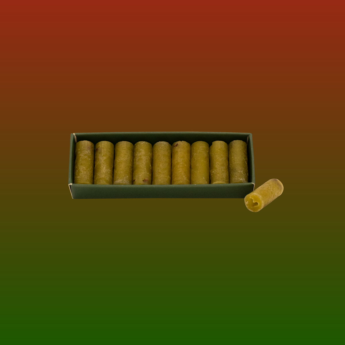 *AVAILABLE November 1, 2026* Christmas Tree Tips by Beeswax Tips™ | Plantable Beeswax Rolling Tips with Colorado Blue Spruce Seeds, 9 Pack