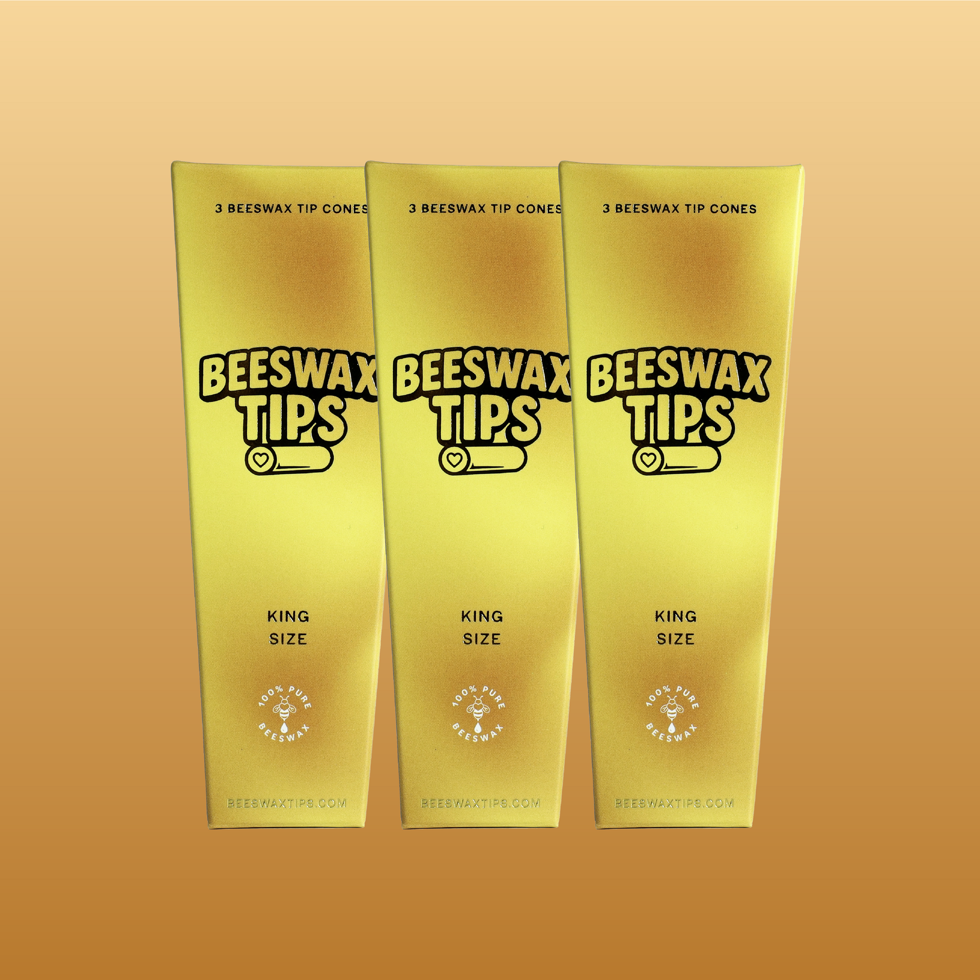 Beeswax Tip Cones - King Size