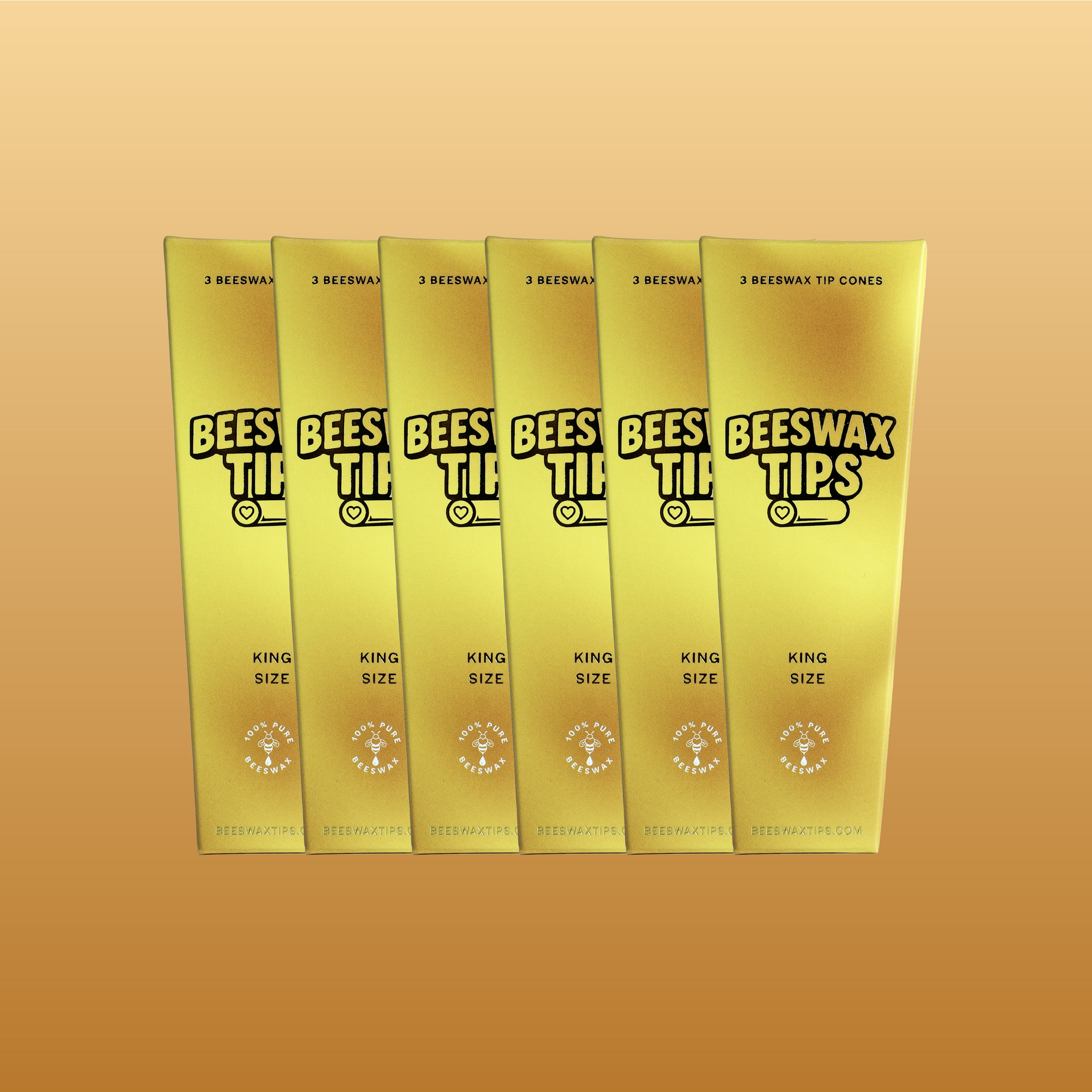 Beeswax Tip Cones - King Size