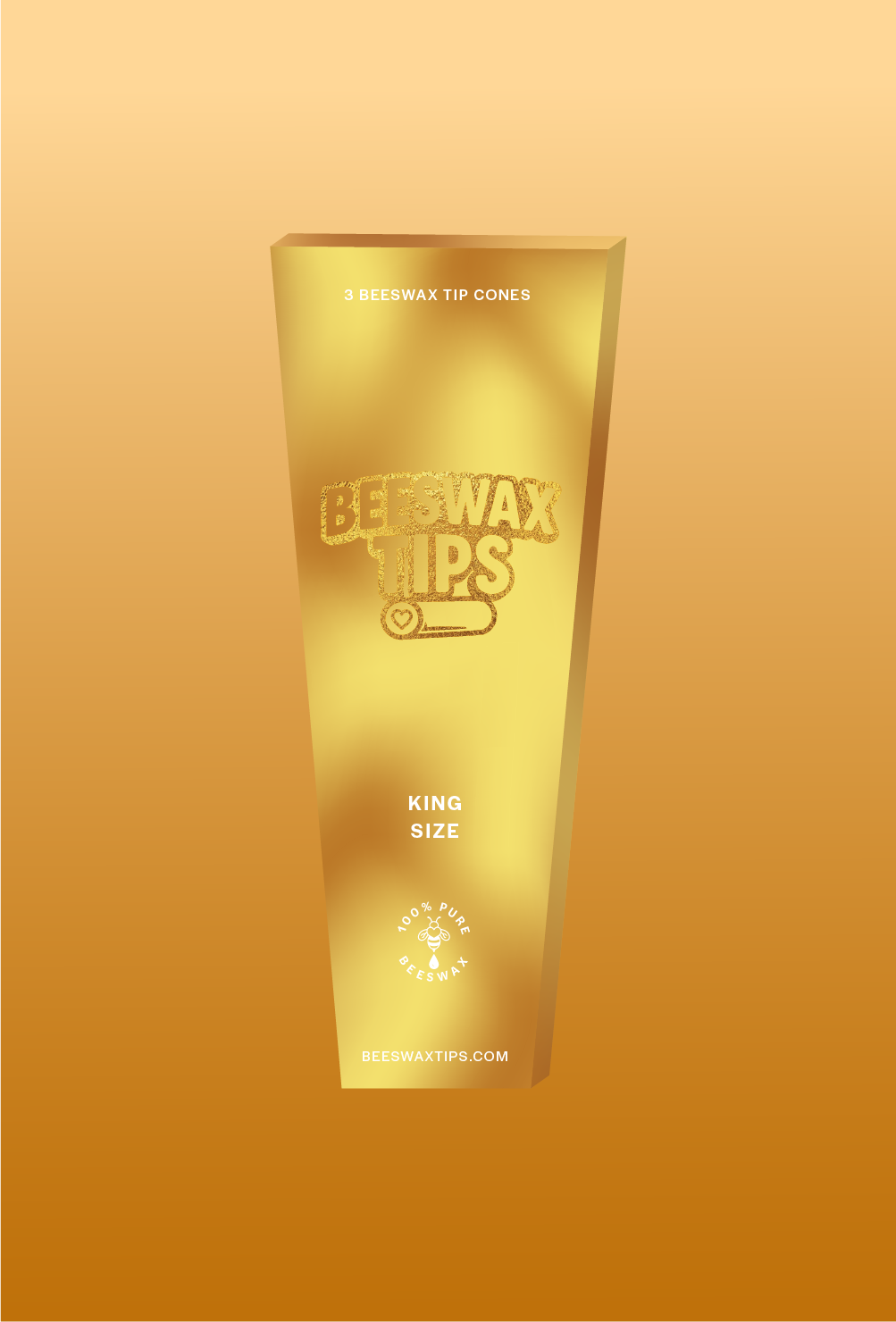BEESWAX TIPS™ CONES KING SIZE