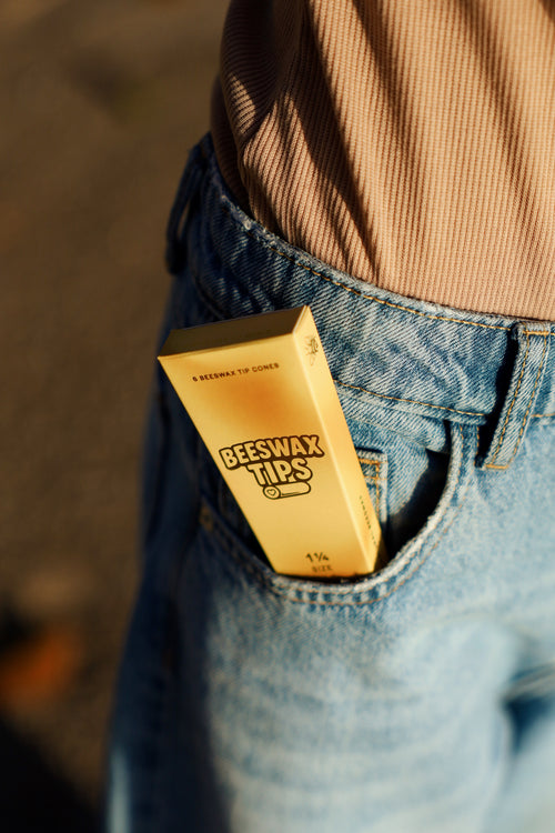 Beeswax Tip Cones - 1 1/4 Size