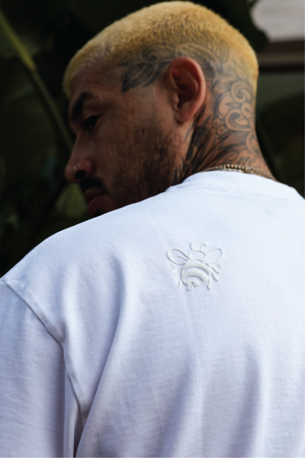 Monochrome White Puff T-Shirt | Beeswax Tips™ Streetwear