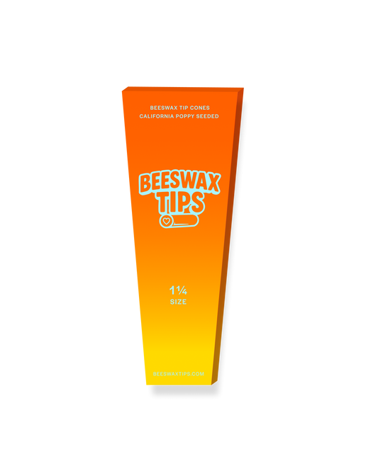 Beeswax Tips™ Cones: California Poppy Seeded