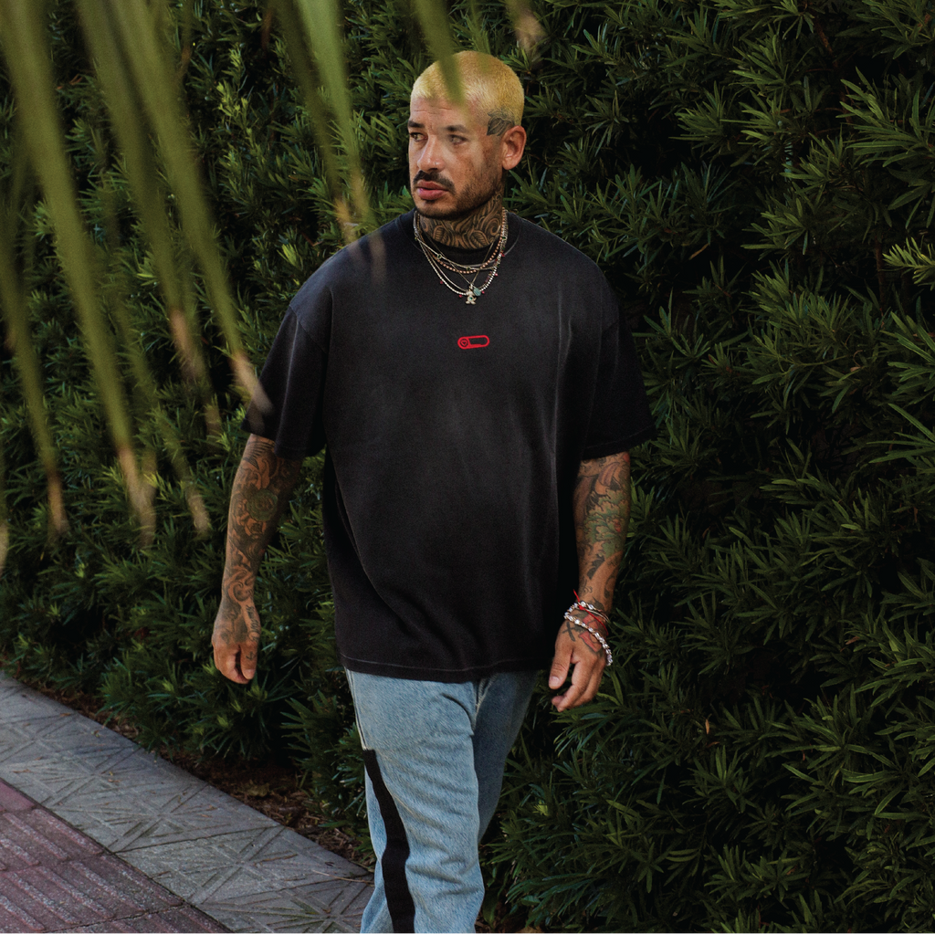 Slasher Red Puff T-Shirt | Beeswax Tips™ Streetwear