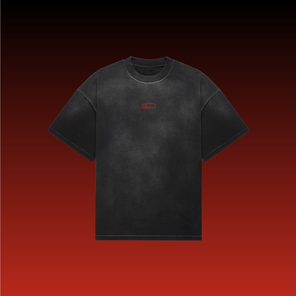 Slasher Red Puff T-Shirt | Beeswax Tips™ Streetwear